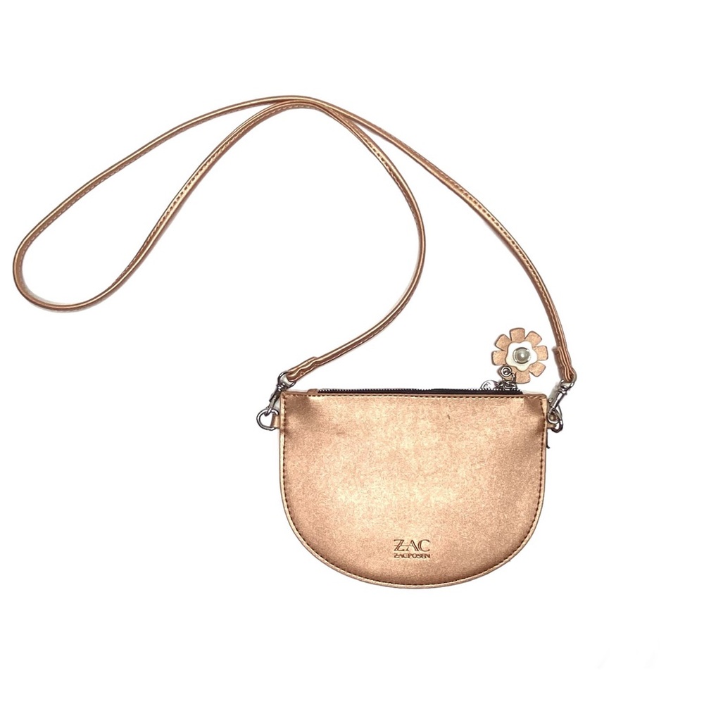 ZAC POSEN Celia Rose Gold Crossbody Bag
